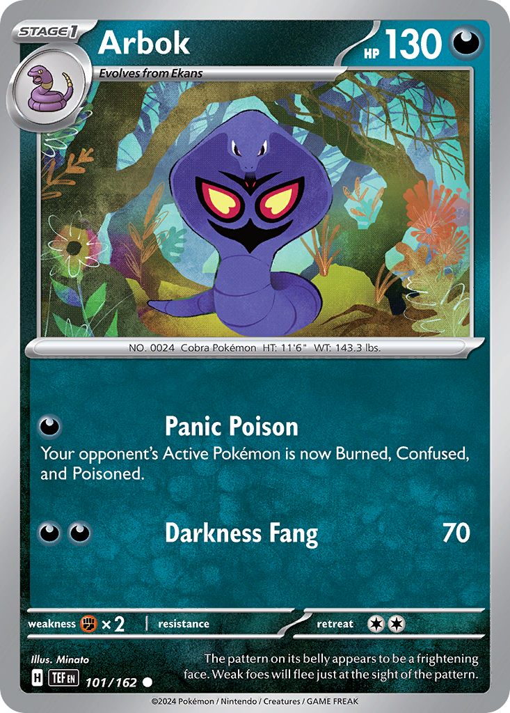 Arbok 101/162 Temporal Forces