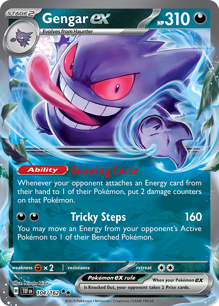 Gengar ex 104/162 Temporal Forces