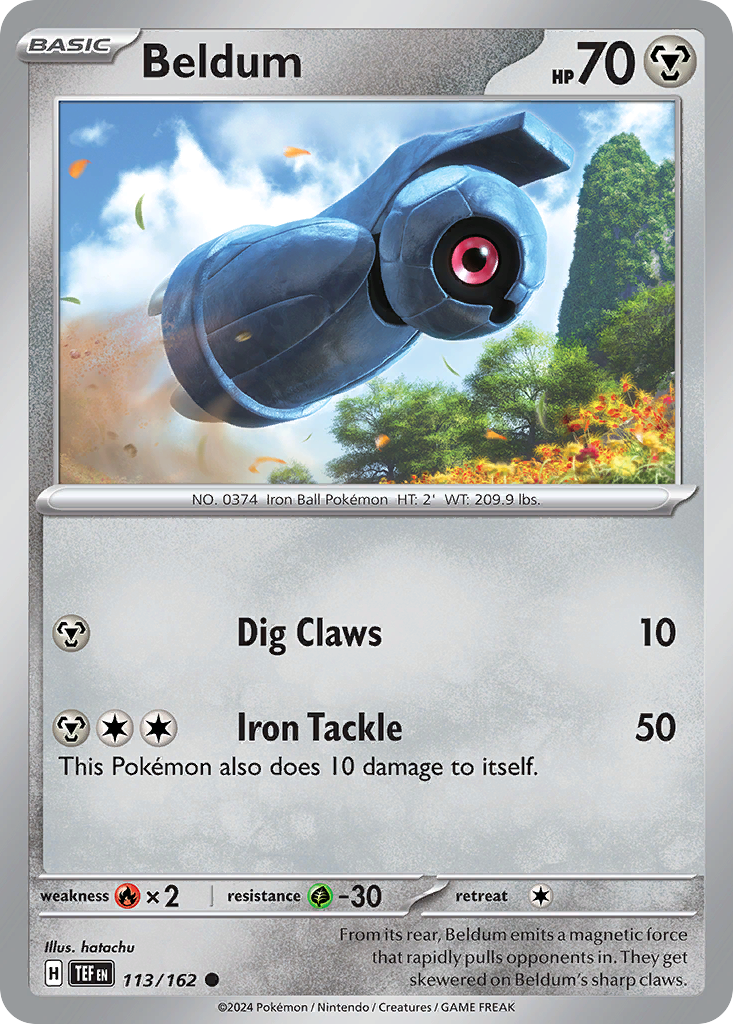 Beldum 113/162 Temporal Forces