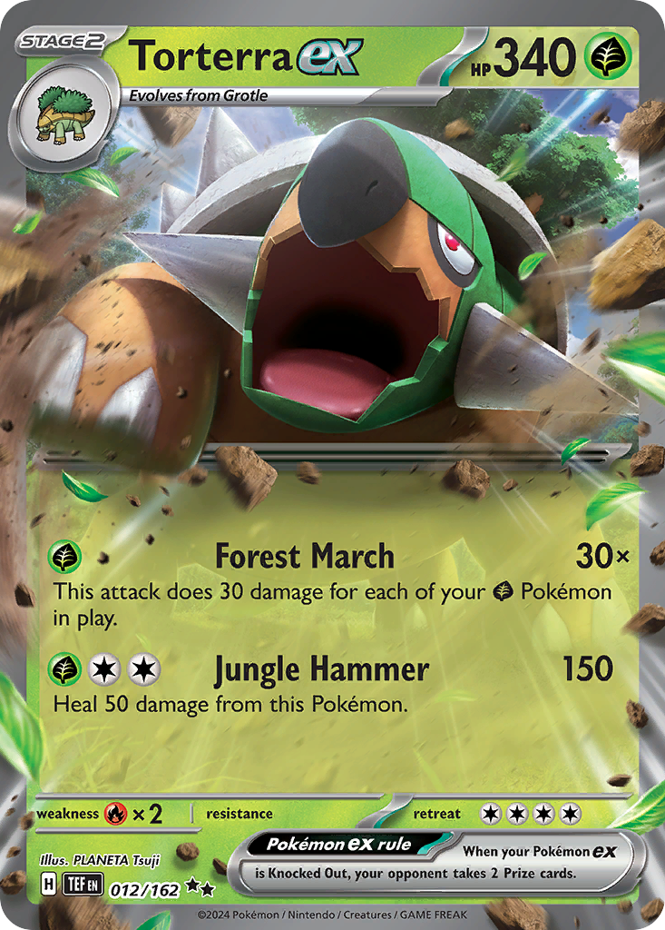 Torterra ex 012/162 Temporal Forces
