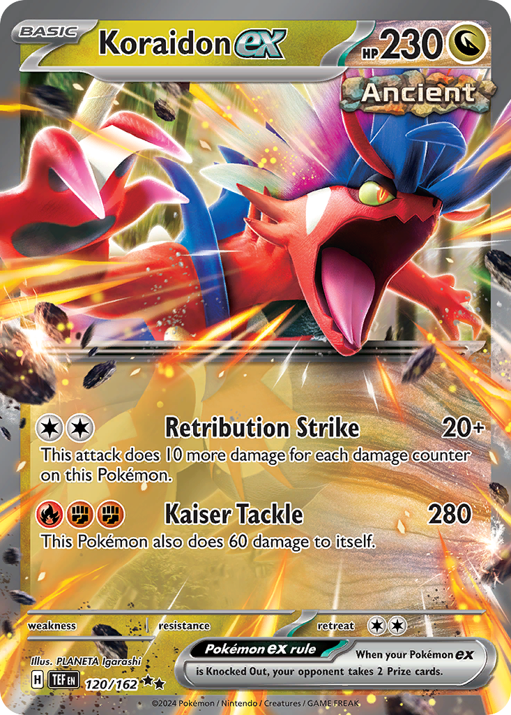 Koraidon ex 120/162 Temporal Forces