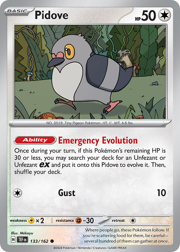 Pidove 133/162 Temporal Forces