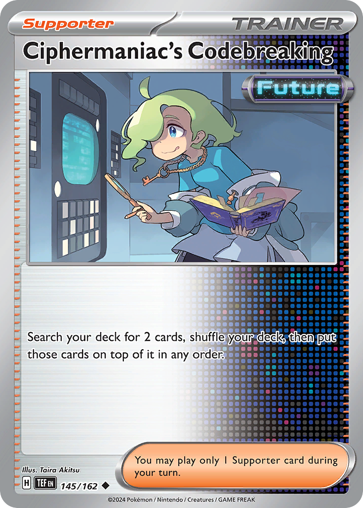 Ciphermaniac's Codebreaking 145/162 Temporal Forces