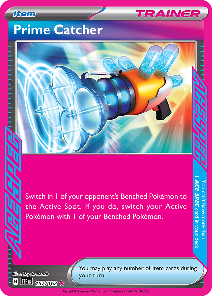 Prime Catcher 157/162 Temporal Forces