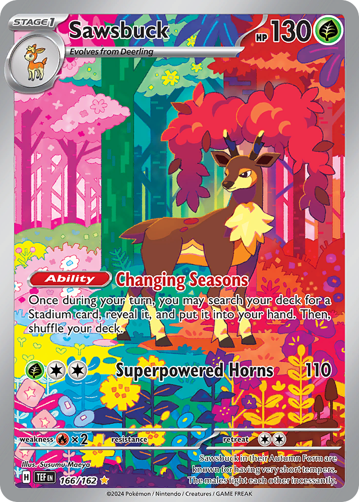 Sawsbuck 166/162 Temporal Forces