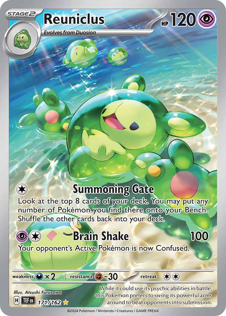 Reuniclus 171/162 Temporal Forces