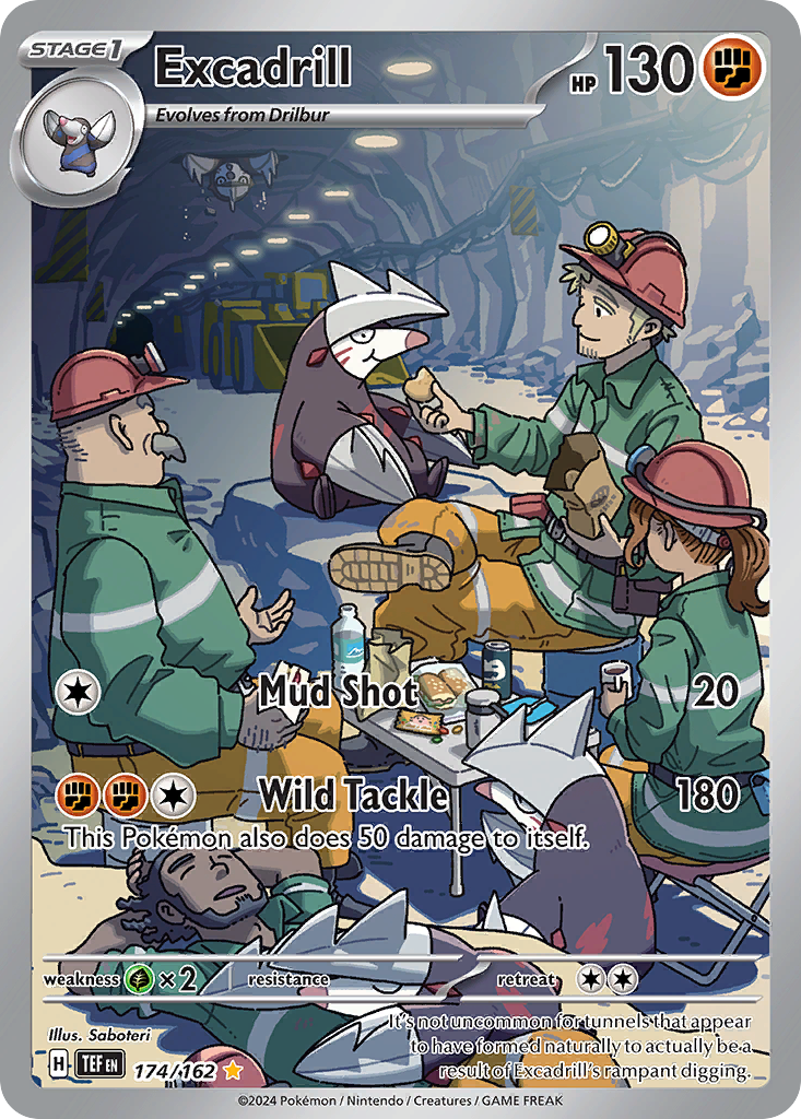 Excadrill 174/162 Temporal Forces