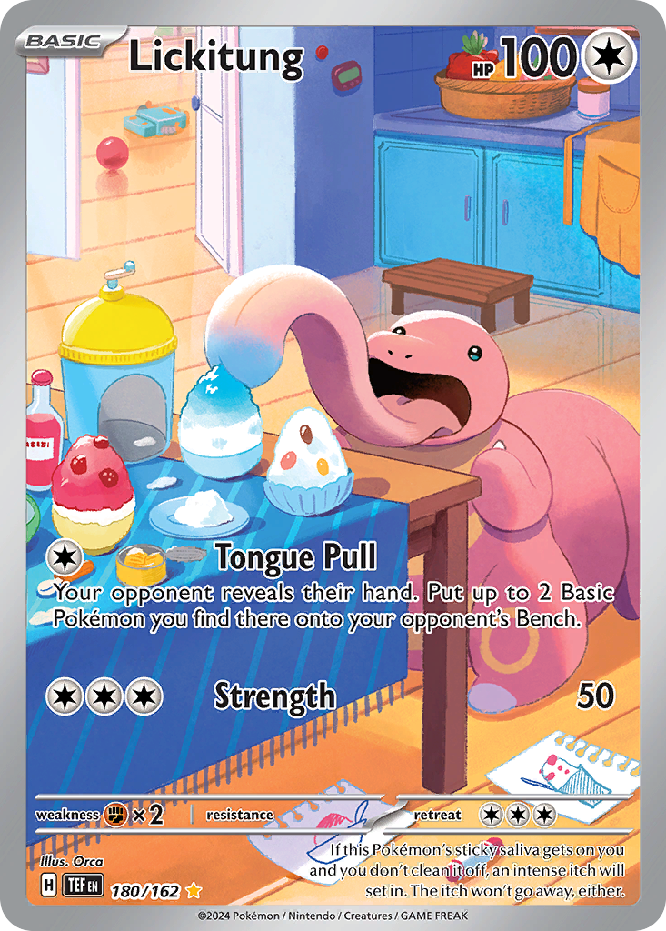 Lickitung 180/162 Temporal Forces