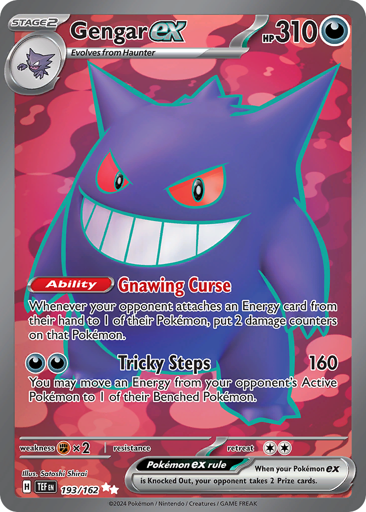 Gengar ex 193/162 Temporal Forces