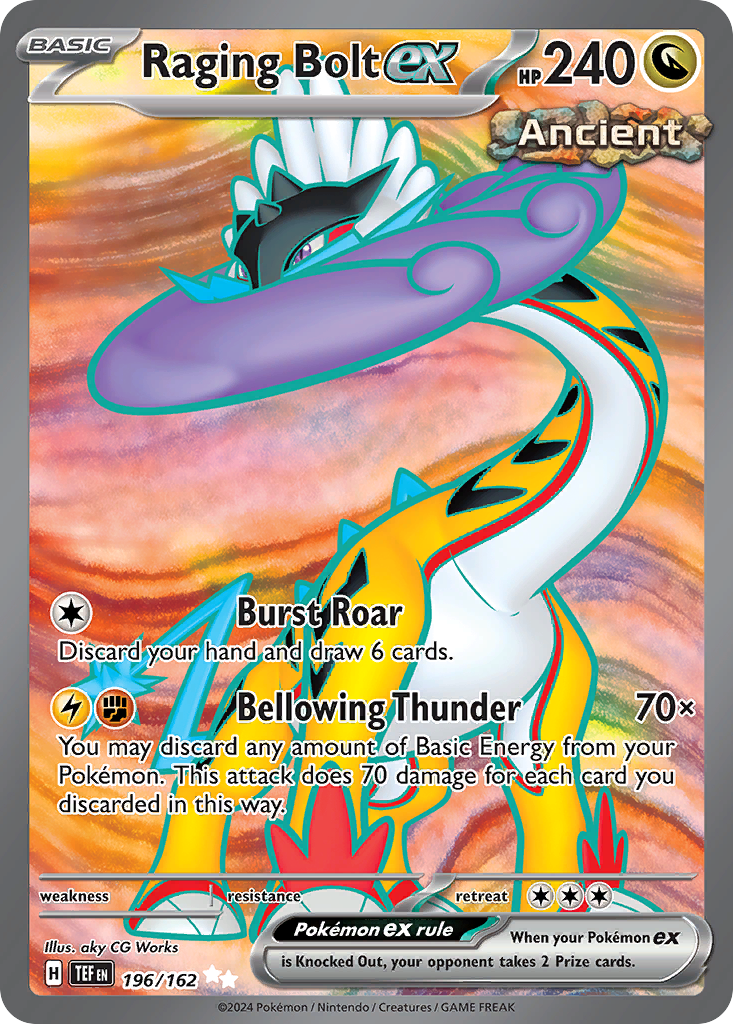 Raging Bolt ex 196/162 Temporal Forces