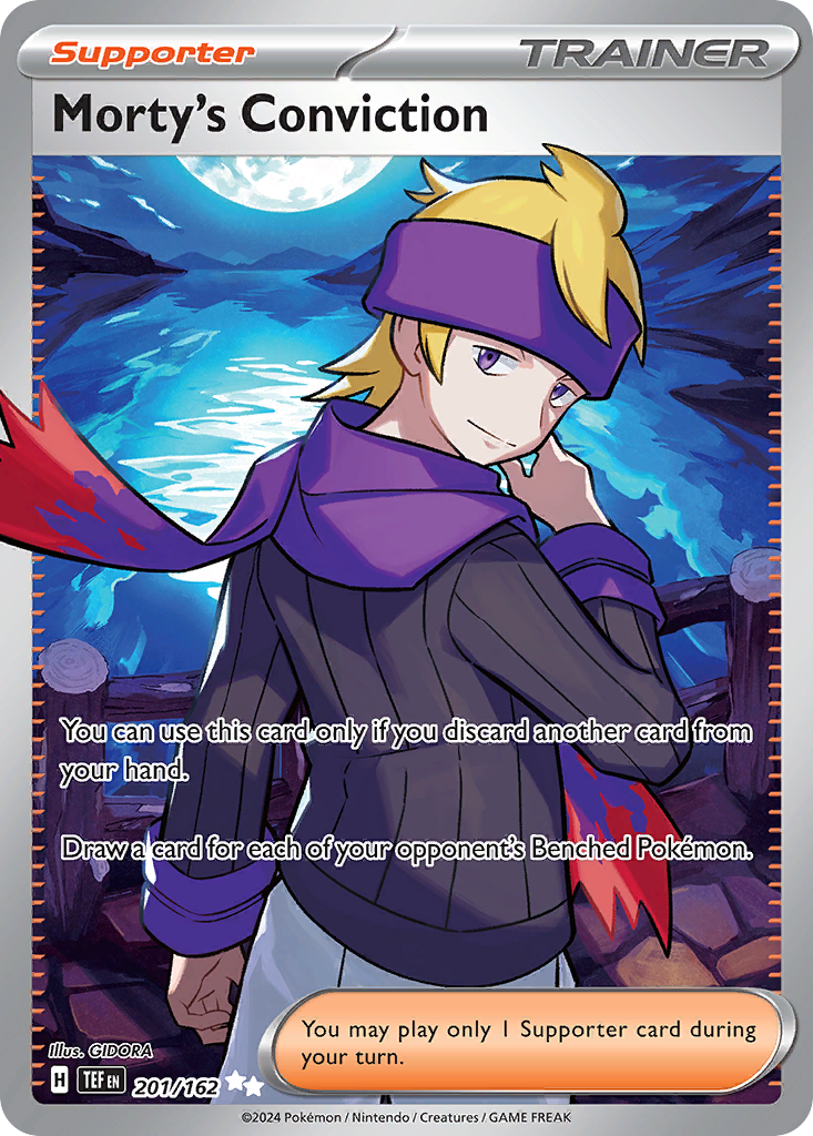 Morty's Conviction 201/162 Temporal Forces