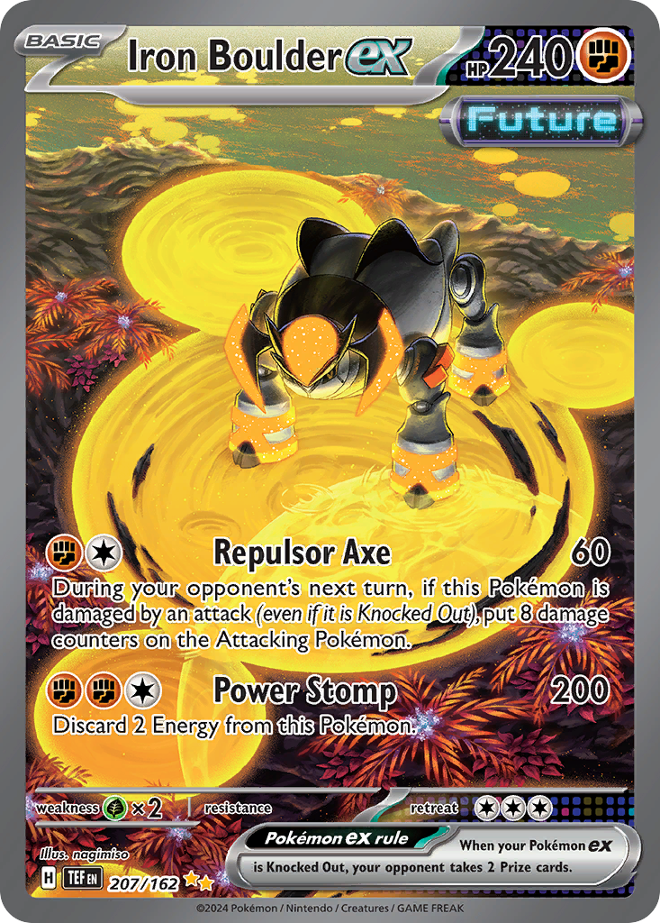 Iron Boulder ex 207/162 Temporal Forces