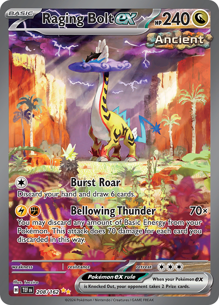 Raging Bolt ex 208/162 Temporal Forces