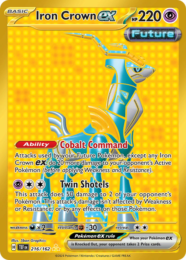 Iron Crown ex 216/162 Temporal Forces