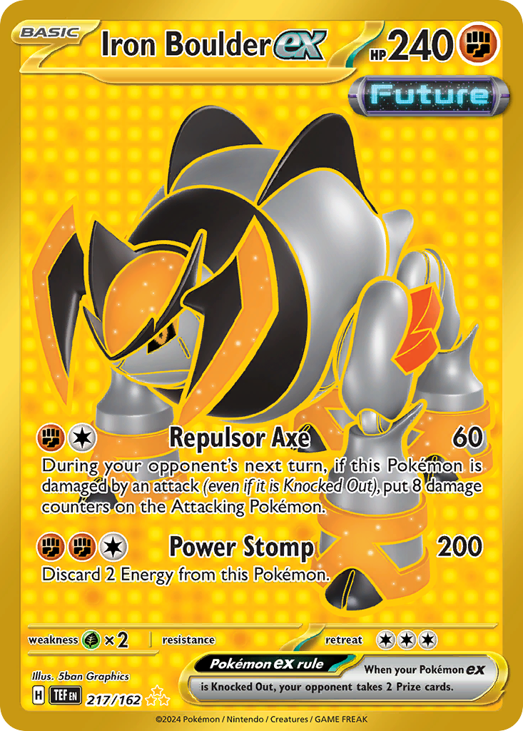 Iron Boulder ex 217/162 Temporal Forces