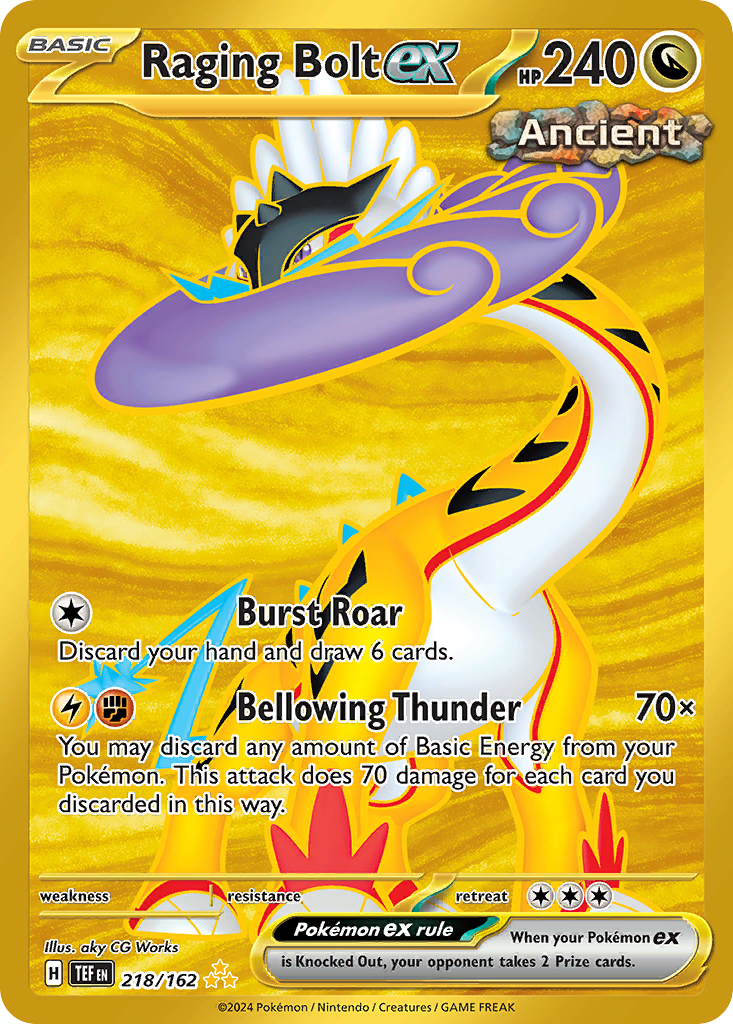 Raging Bolt ex 218/162 Temporal Forces