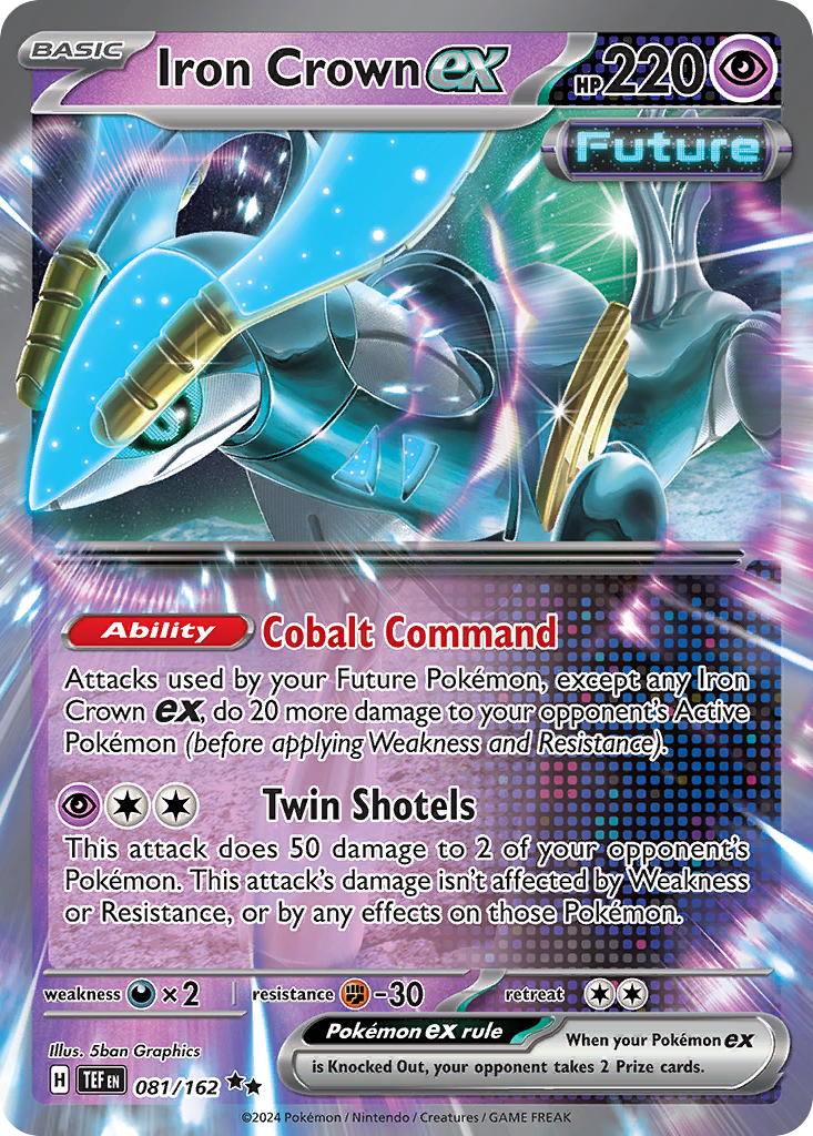 Iron Crown ex 081/162 Temporal Forces