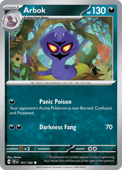 Arbok 101/162 Temporal Forces