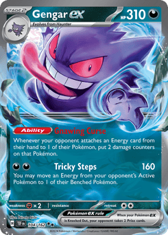 Gengar ex 104/162 Temporal Forces