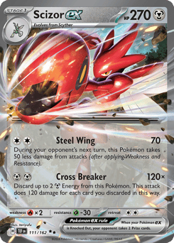 Scizor ex 111/162 Temporal Forces