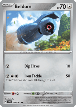 Beldum 113/162 Temporal Forces