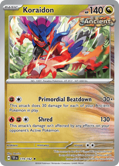 Koraidon 119/162 Temporal Forces