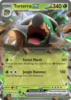 Torterra ex 012/162 Temporal Forces