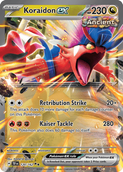 Koraidon ex 120/162 Temporal Forces