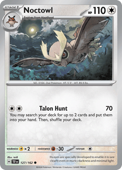 Noctowl 127/162 Temporal Forces