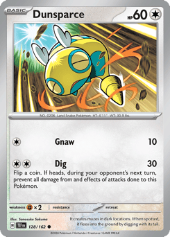 Dunsparce 128/162 Temporal Forces