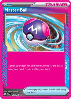 Master Ball 153/162 Temporal Forces