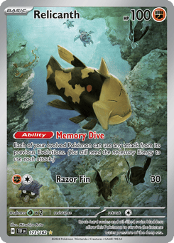 Relicanth 173/162 Temporal Forces