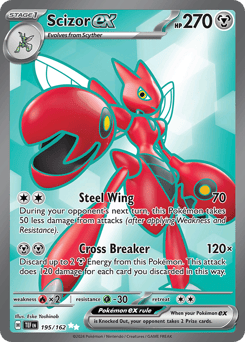 Scizor ex 195/162 Temporal Forces