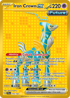 Iron Crown ex 216/162 Temporal Forces