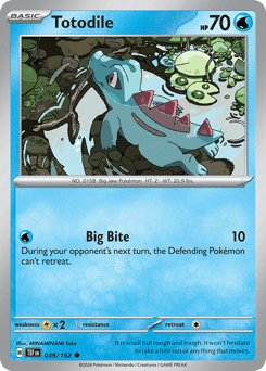 Totodile 039/162 Temporal Forces