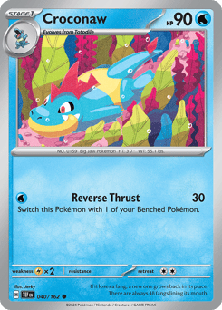 Croconaw 040/162 Temporal Forces