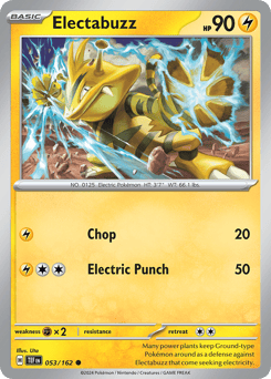 Electabuzz 053/162 Temporal Forces