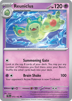 Reuniclus 072/162 Temporal Forces
