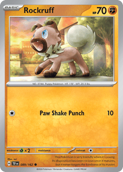 Rockruff 089/162 Temporal Forces