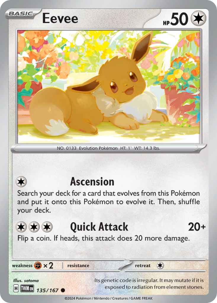 Eevee 135/167 Twilight Masquerade