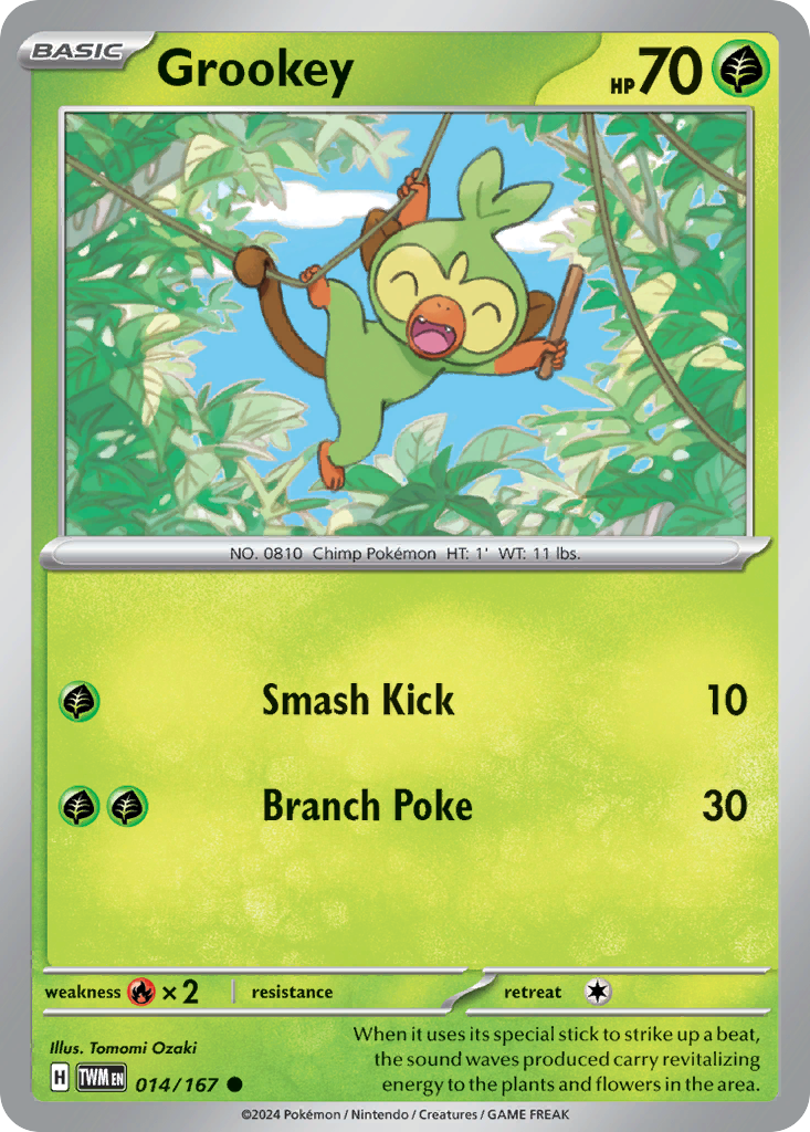 Grookey 014/167 Twilight Masquerade