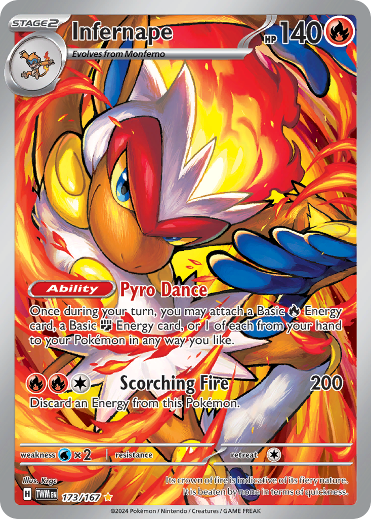 Infernape 173/167 Twilight Masquerade