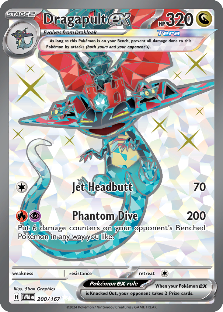 Dragapult ex 200/167 Twilight Masquerade