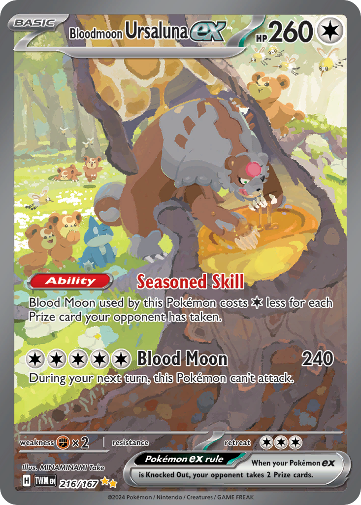 Bloodmoon Ursaluna ex 216/167 Twilight Masquerade