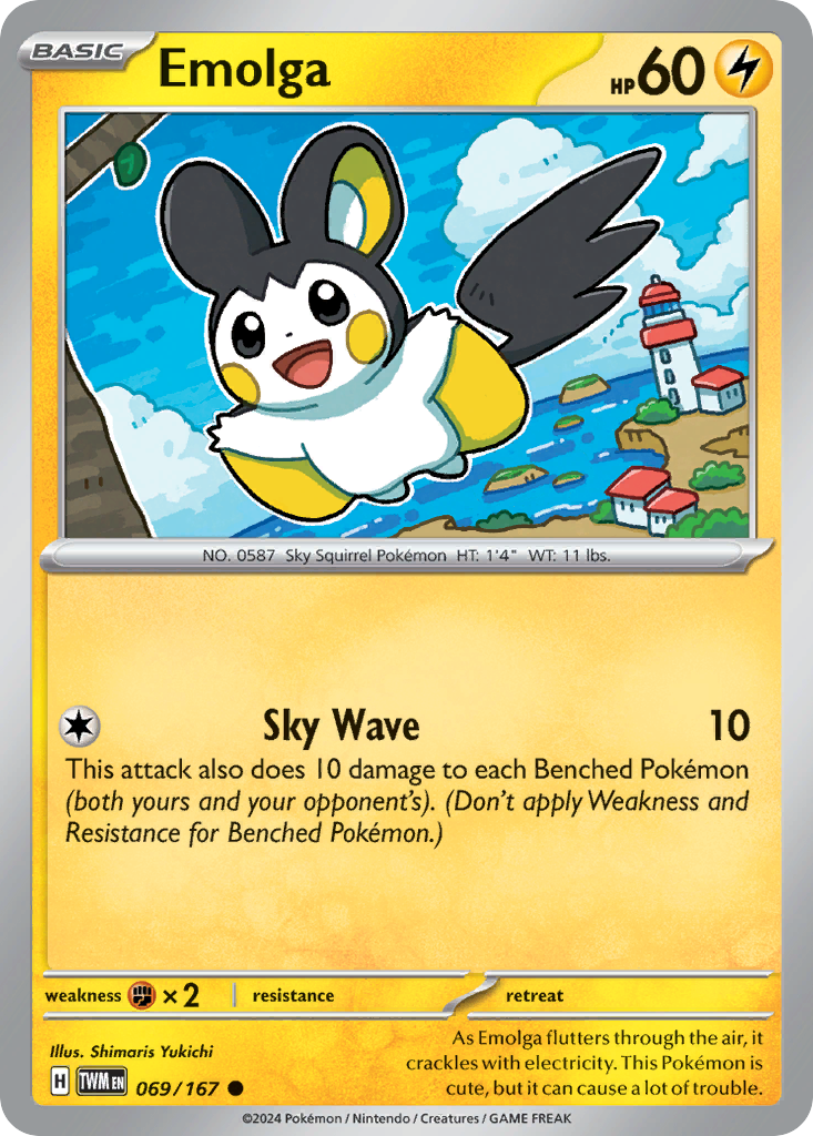 Emolga 069/167 Twilight Masquerade