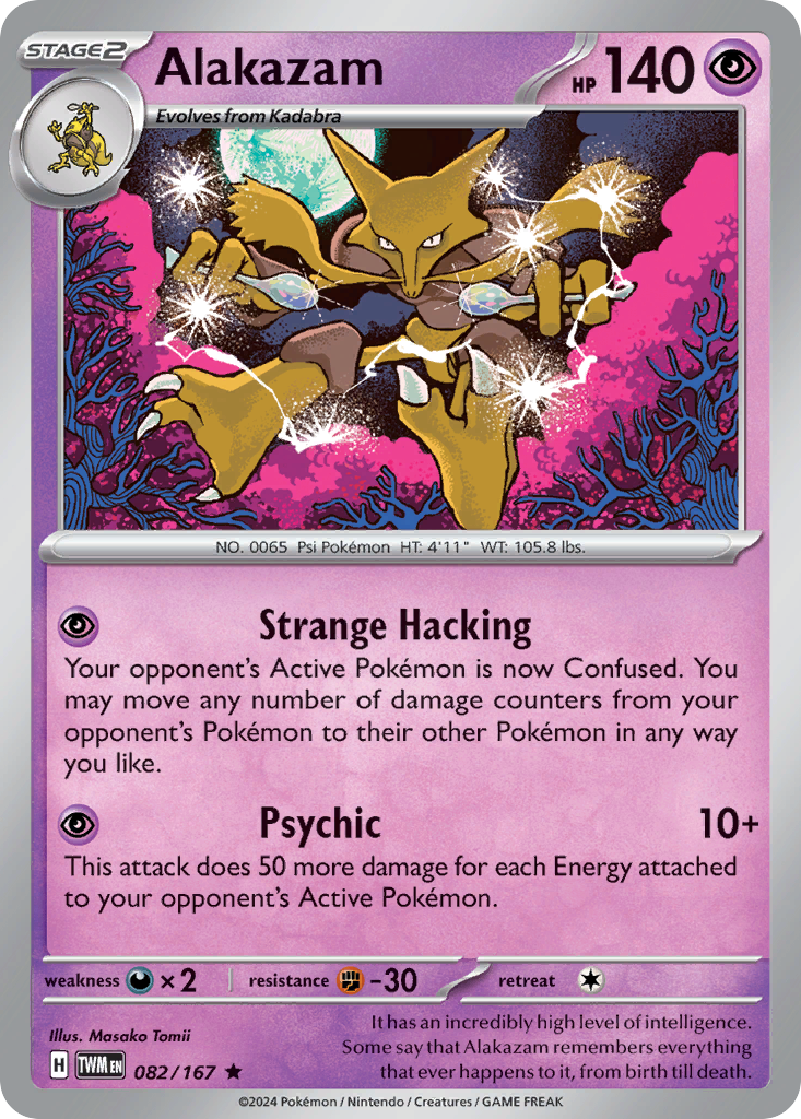 Alakazam 082/167 Twilight Masquerade