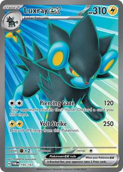 Luxray ex 195/167 Twilight Masquerade