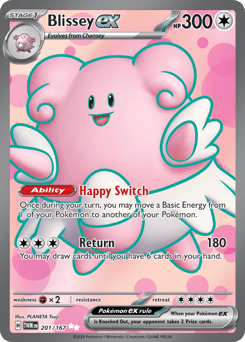 Blissey ex 201/167 Twilight Masquerade