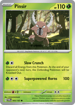 Pinsir 003/167 Twilight Masquerade