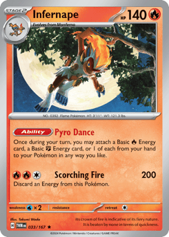 Infernape 033/167 Twilight Masquerade